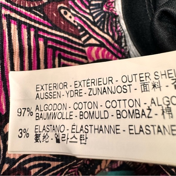 ZARA  Trafaluc Printed Side Cut Out Mini Dress Size Medium - Picture 8 of 8